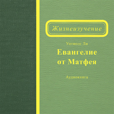 Жизнеизучение Евангелия от Матфея (аудиокнига, CD) 